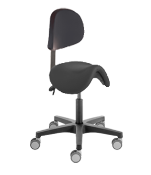 docy flex Kingston KunststoffFußkreuz mit Markenrollen