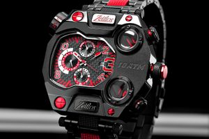 Zeitlos T1 Carbon Black Steelband ZL-T1 Limited XXL Edition
