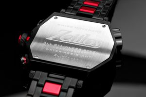 Zeitlos T1 Carbon Black Steelband ZL-T1 Limited XXL Edition