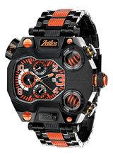 Zeitlos T1 Carbon Black Orange Steelband ZL-T1 Limited Edition