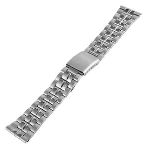 Matt Edelstahlband 22 mm Breite