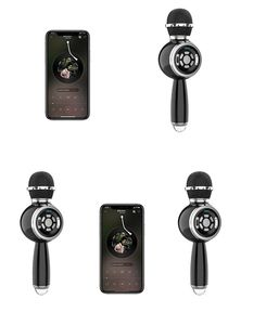 Bluetooth Magic Sing Karaoke Mikrofon und Lautsprecher 