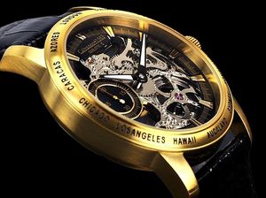 Calvaneo 1583 Squelette II Gold Handaufzug (mechanisch)