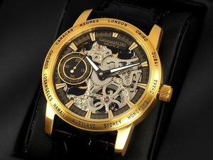 Calvaneo 1583 Squelette II Gold Handaufzug (mechanisch)