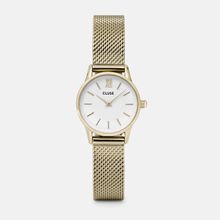 Cluse La Vedette Mesh Gold White CL50007