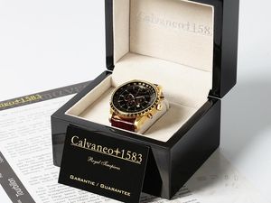 Calvaneo 1583 Aerostar II "Black" Gold, (vergoldet)