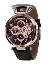 Calvaneo 1583 Lucida Nova Rosegold Stahl - High Luxury Squelette Automatikuhr