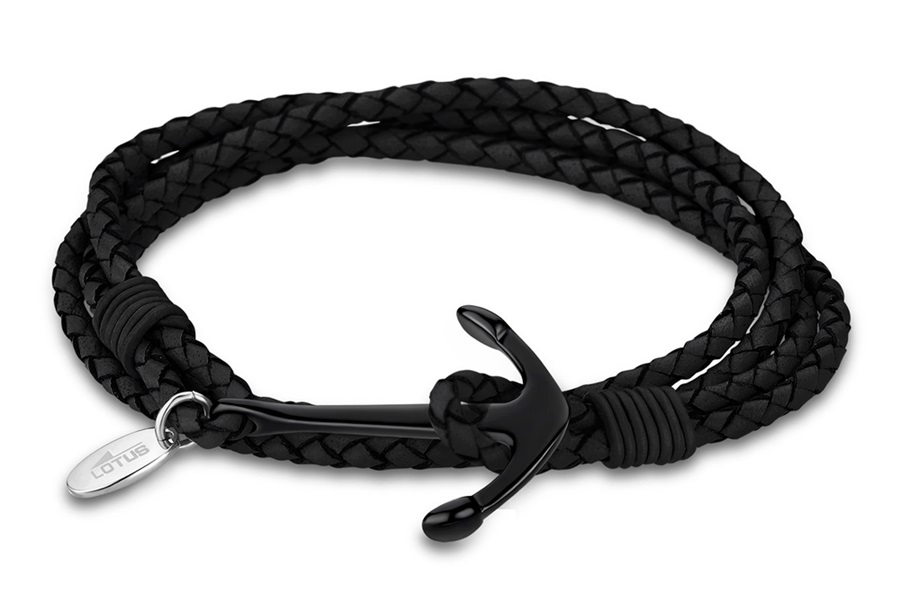 Lotus Style Lederarmband Anker LS1831-2/5