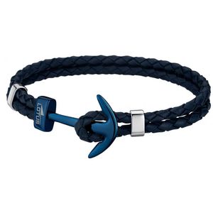 Lotus Style Lederarmband Anker blau LS1832-2/A