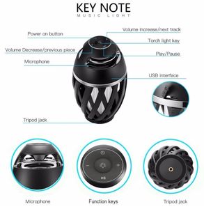 Flammen Effekt Super Bass Bluetooth Lautsprecher LED