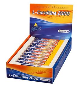 Active L-Carnitin Liquid, 20 x 25 ml Ampullen 2000 Inkospor