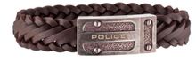 Police Centaur Armband PJ26057BLEBR.03-S