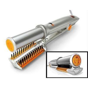 Nass und trocken Styler glätten + Lockenwickler 3in1 Gerät