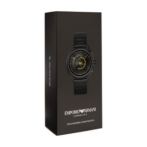 Emporio Armani Connected Matteo ART5007 Smartwatch + 2x Originale Emporio Armani Smartwatch Ladekabel 