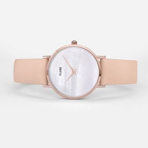 Cluse Minuit La Perle Roségold Weiss Perlmutt/Nude CL30059 