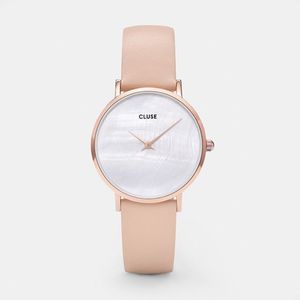 Cluse Minuit La Perle Roségold Weiss Perlmutt/Nude CL30059 