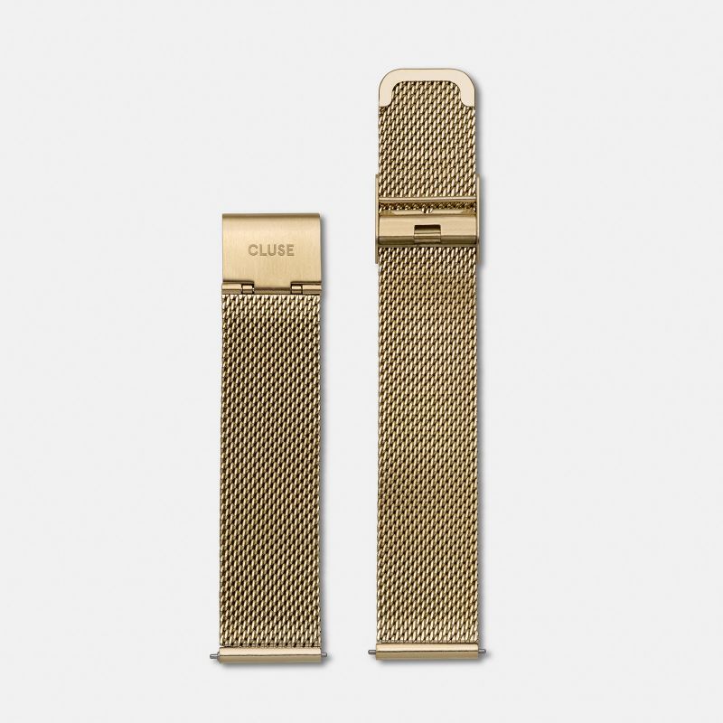 Cluse Strap 18 mm - Mesh Gold CLS046 / CS1401101009