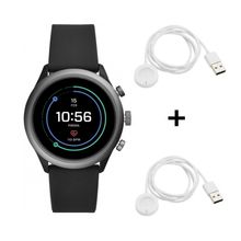 Fossil FTW4019 Sport Smartwatch + 2x Fossil Smartwatch Ladekabel