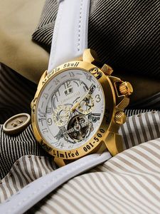 Calvaneo 1583 Astonia Skull White Edition Automatik
