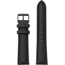 Cluse CS1408101068 Strap 20 mm Leather, Black/ Black