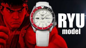 Seiko 5 Ryu Streetfighter Limited SRPF19K1 Unshakable Fist