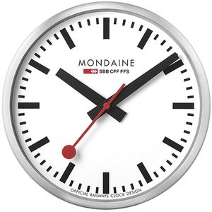 Mondaine Stop2Go SBB MSM.25S10 Smart Wanduhr Clocks