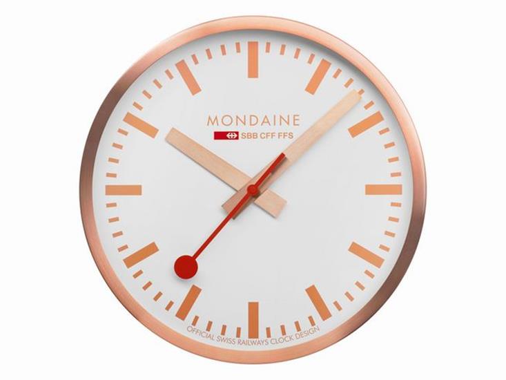 Mondaine SBB A990.CLOCK.18SBK Wanduhr Pure