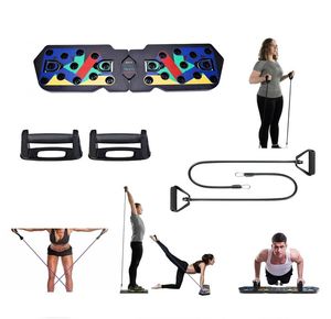 21-in-1 Push Up Rack + Widerstandsbänder Board Profiversion Muskeltraining + Griffe