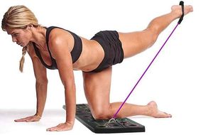 21-in-1 Push Up Rack + Widerstandsbänder Board Profiversion Muskeltraining + Griffe