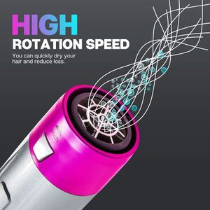 Premium Edition 5in1 Warmluftbürste Hot Airstyler 2.0 Lockenwickler und Haarglätter