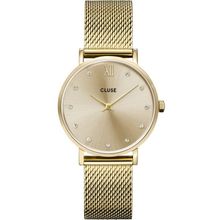 Cluse CW10204 Minuit Mesh Crystals Damenuhr