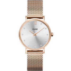 Cluse CW10205 Minuit Mesh Crystals Damenuhr
