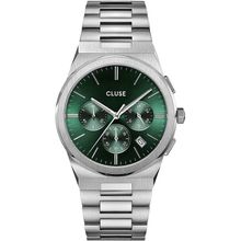 CW20803 Vigureux Chrono Steel Green men's watch