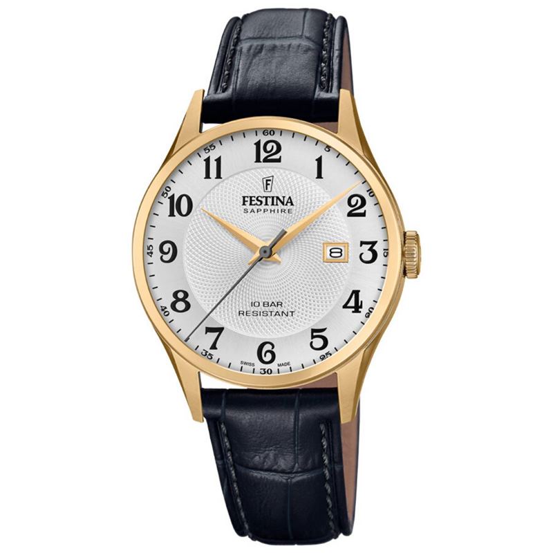 Festina Swiss Made F20010/1 Sapphire Herrenuhr