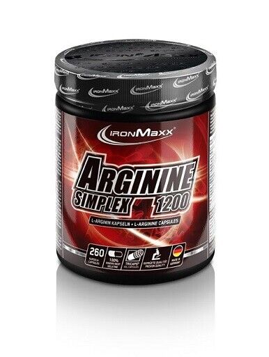 IronMaxx Arginin Simplex 1600, 300 Kapseln