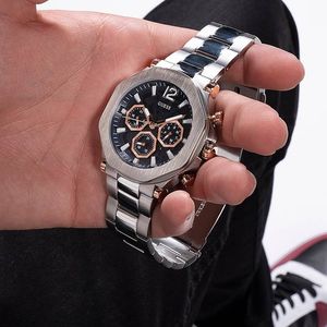 Guess GW0539G1 Edge Silver Herrenuhr 
