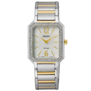 Solar SUP466P1 ladies' watch with gold plating