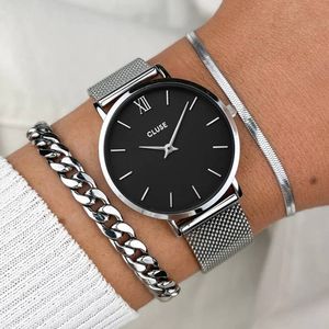 Cluse CW0101203005 Minuit Mesh Damenuhr