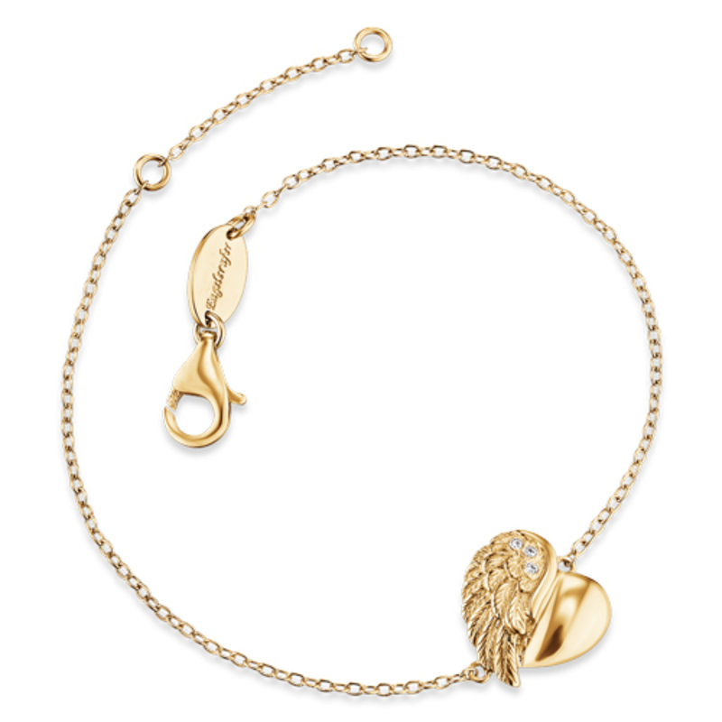 Engelsrufer ERB-LILHEARTWING-G Damen Armband