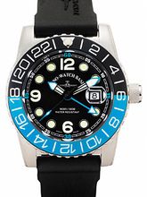 Zeno-Watch Basel Airplane Diver Quartz GMT 6349Q-GMT-a1-4 Herren
