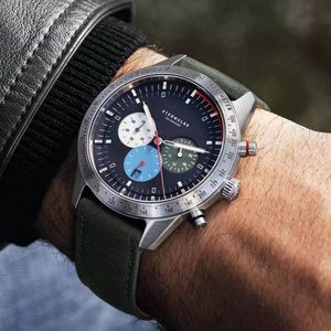 Sternglas Tachymeter S01-TY06-MO17 Chrono Herrenuhr