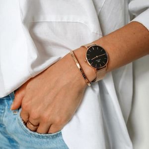 Daniel Wellington DW00100345 Petite Evergold Damenuhr