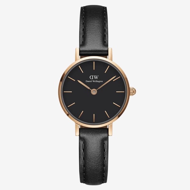 Classic Black Sheffield Dw Uhr Lederband Wellington Classic Dw