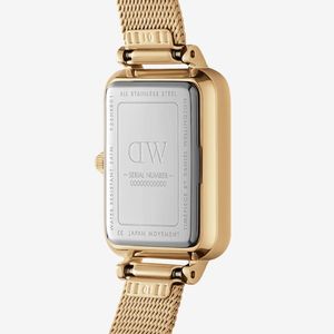 DW00100557 Quadro Pressed Evergold ladies' watch
