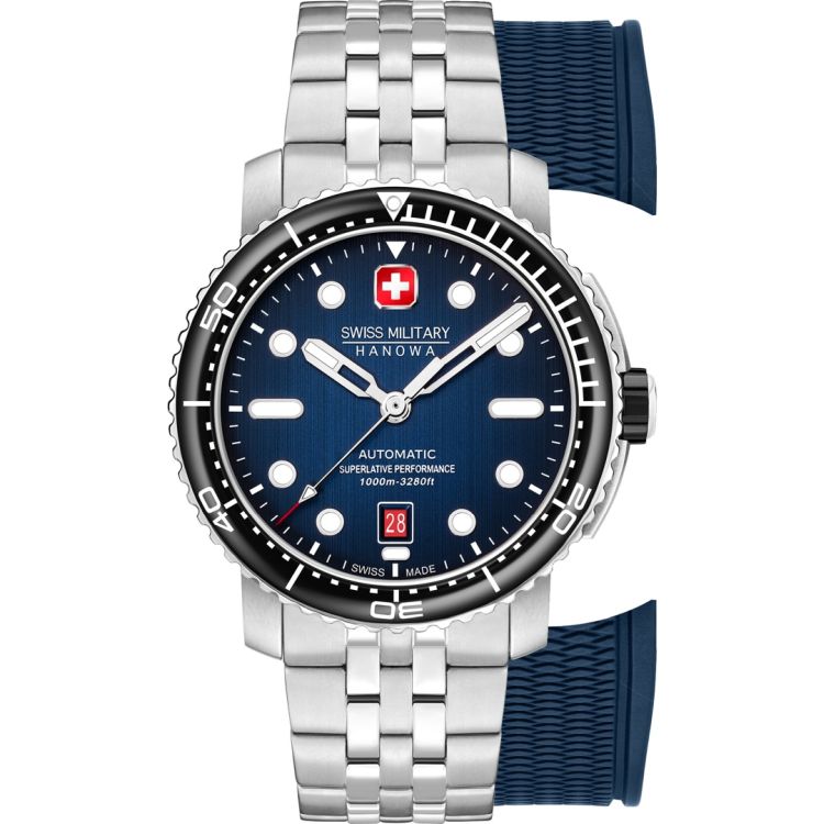 Swiss Military Hanowa SMWGL0002002-SET Maitre Plongeur Automatic Set Herren