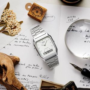 Casio Vintage Edgy AQ-230A-7AMQYES Colour Variation Unisexuhr