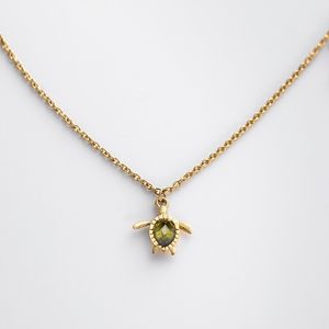 Paul Hewitt PH-JE-0659 Turtle Mono Halskette Gold