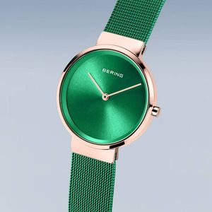 Bering 14531-868 Classic Green Lights Damenuhr