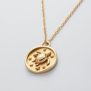 Paul Hewitt PH-JE-1877 Turtle Coin Ladies Necklace