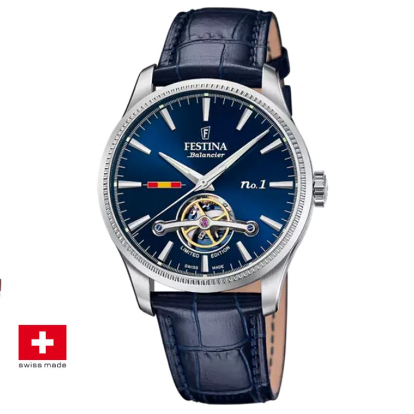 Festina F1902 2 Balancier Swiss Made Limited Edition Mens Watch havetime.ch